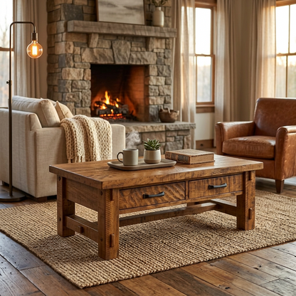 Woodland Solid Wood Coffee Table