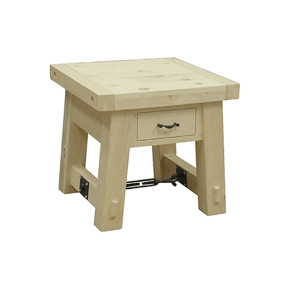 Yukon End Table With Drawer