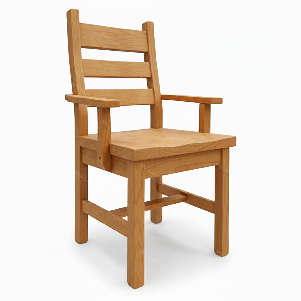 York Ladderback Solid Wood Chair