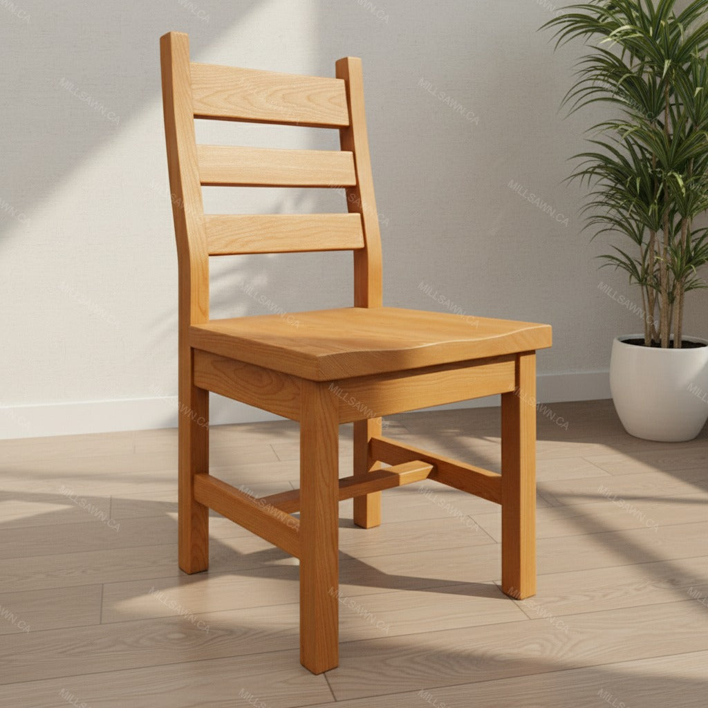York Ladderback Solid Wood Chair