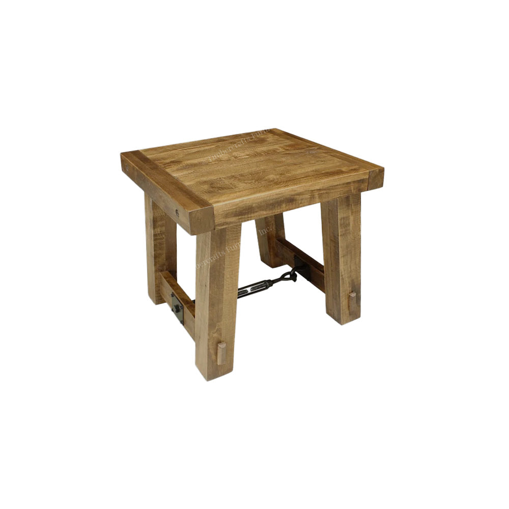 Benchmark Solid Wood End Table