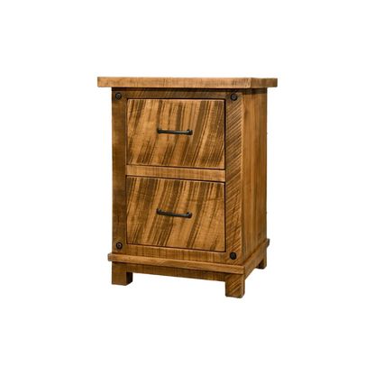 Alpine Solid Wood Nightstand