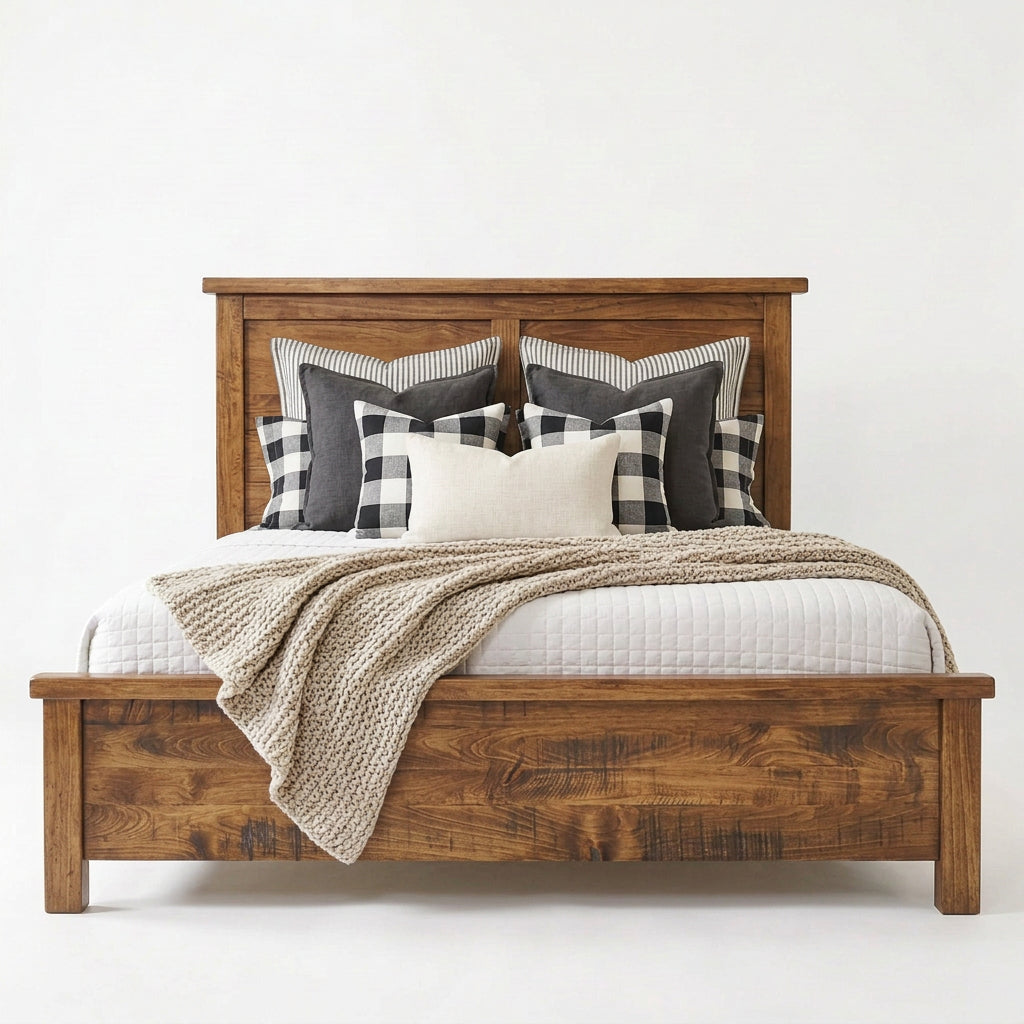 Kaya Solid Wood Bed