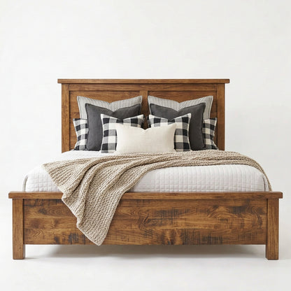 Kaya Solid Wood Bed