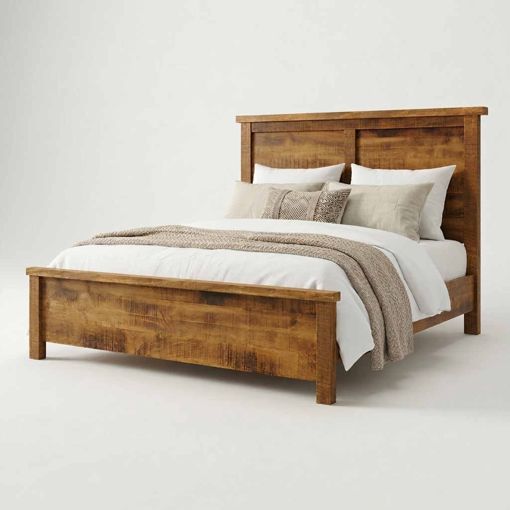 Kaya Solid Wood Bed