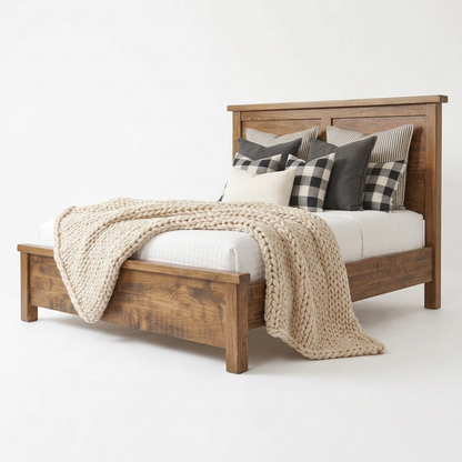 Kaya Solid Wood Bed