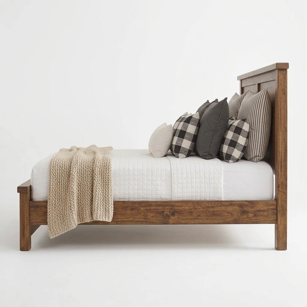 Kaya Solid Wood Bed
