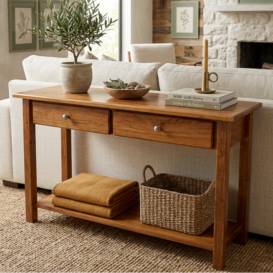 Kenn Solid wood Sofa Table