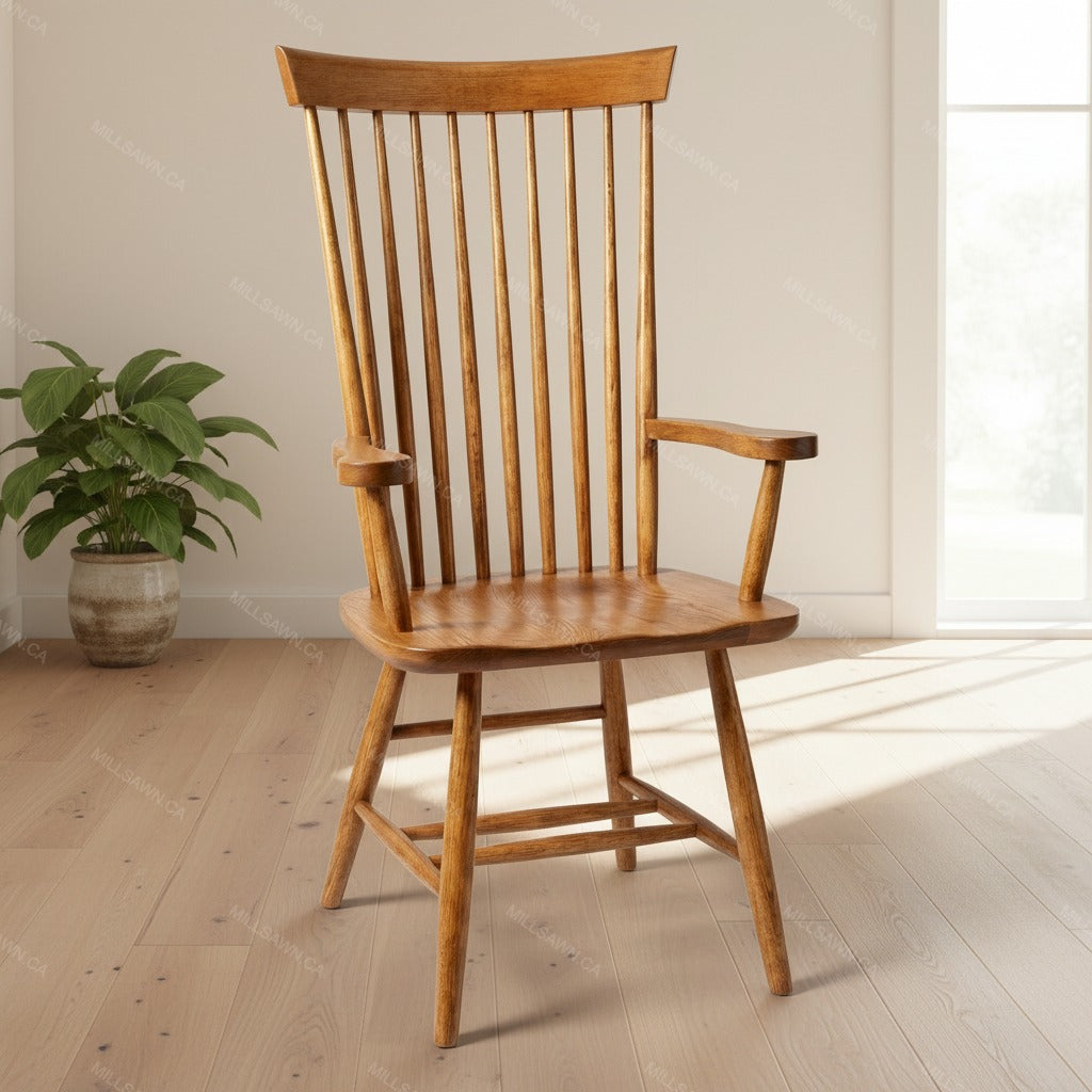 Chilton High Back Solid Wood Chair
