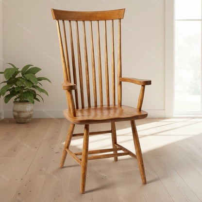 Chilton High Back Solid Wood Chair
