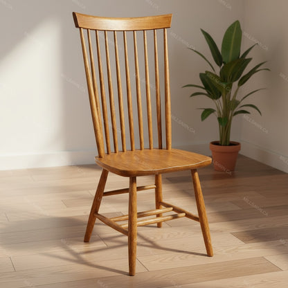 Chilton High Back Solid Wood Chair