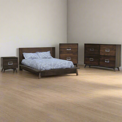 Avenue Solid Wood Platform Bed