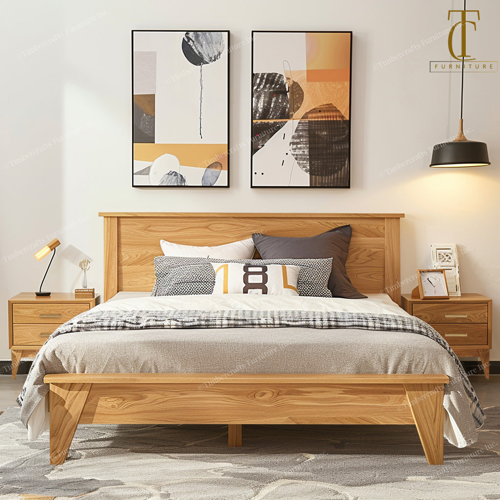 Volare Solid Wood Bed